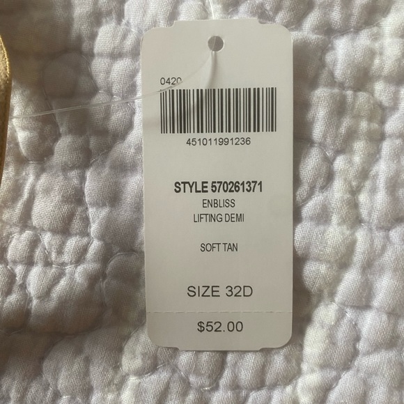 Soma Embliss Lifting Demi- 32d Demi bra (NWT) - Picture 3 of 3